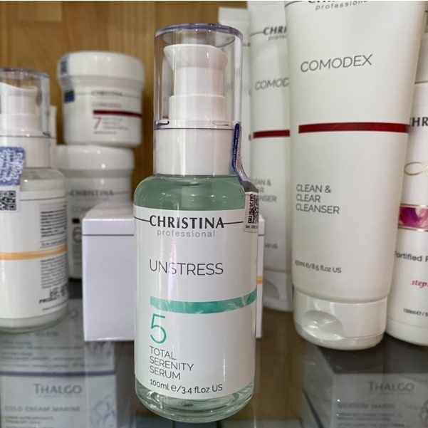 Huyết thanh Christina Unstress Total Serenity Serum phục hồi da nhạy cảm 30ml