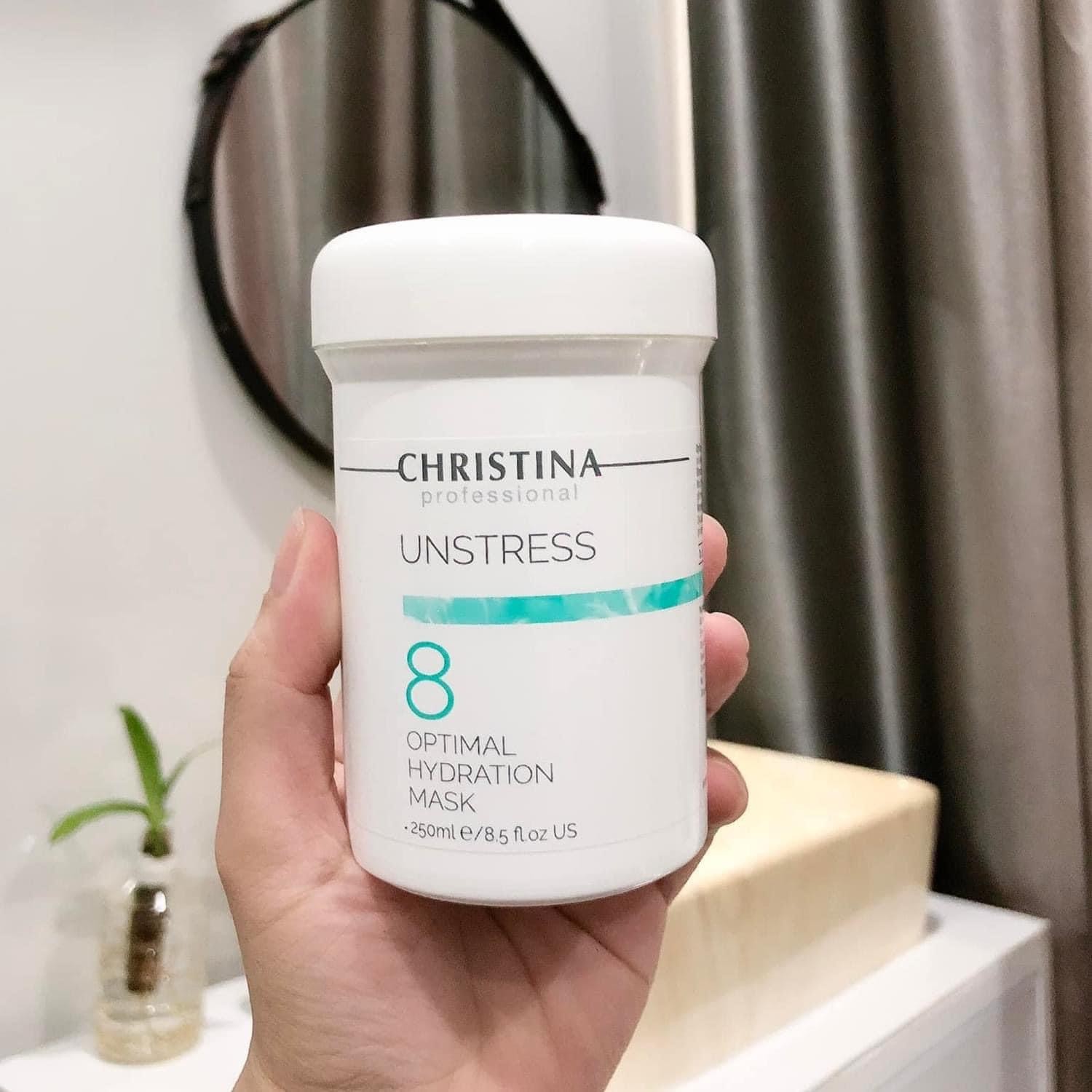 Mặt Nạ Dưỡng Ẩm Phục Hồi Da Christina Unstress 8 Optimal Hydration Mask 250ml