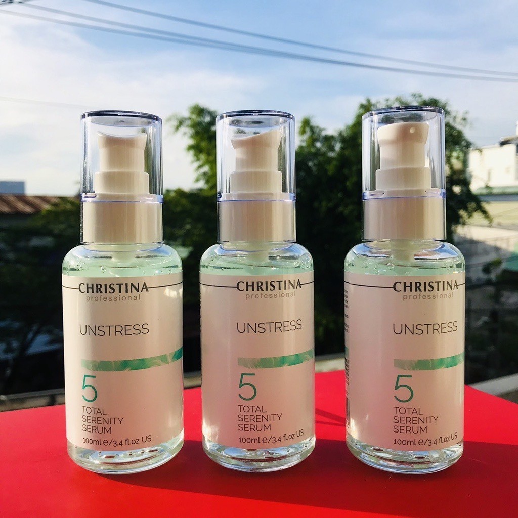 Huyết thanh Christina Unstress Total Serenity Serum phục hồi da nhạy cảm 30ml