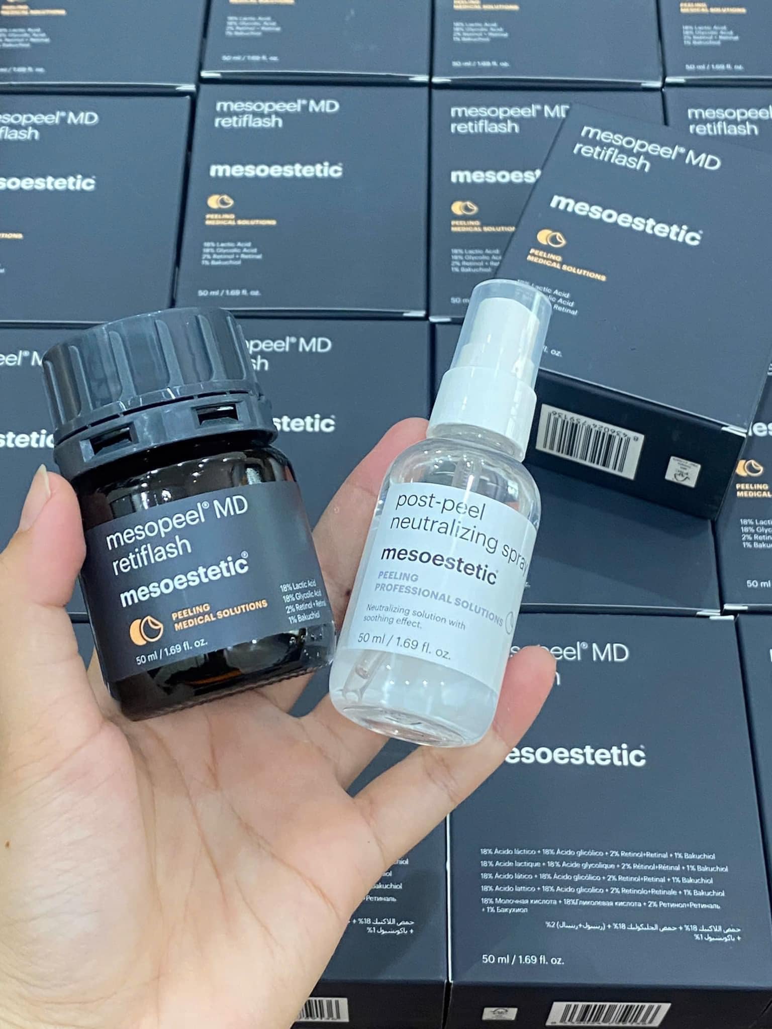 Peel da căng sáng Mesoestetic Mesopeel® MD retiflash 50ml