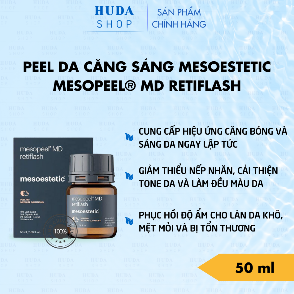 Peel da căng sáng Mesoestetic Mesopeel® MD retiflash 50ml