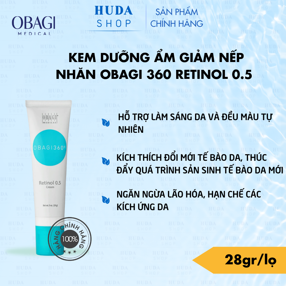 Kem chống lão hóa da Obagi Retinol 0.5 28g