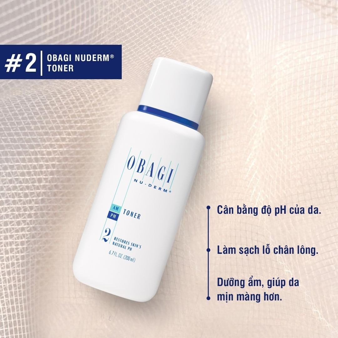 Nước Hoa Hồng Se Khít Lỗ Chân Lông Obagi Nu-Derm Toner Số 2 198ml