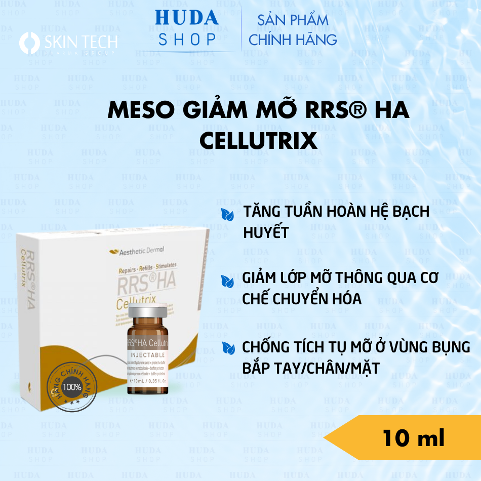 MESO GIẢM MỠ RRS® HA CELLUTRIX SKIN TECH 10ML