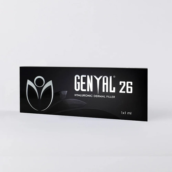 Genyal 26 – Filler kiến tạo đường nét hoàn hảo, phục hồi vùng thiếu hụt thể tích 1ml