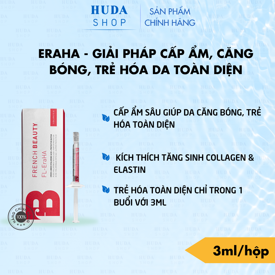 Tinh Chất Trẻ Hoá Da Toàn Diện French Beauty FL-EraHA 3ml - Pháp