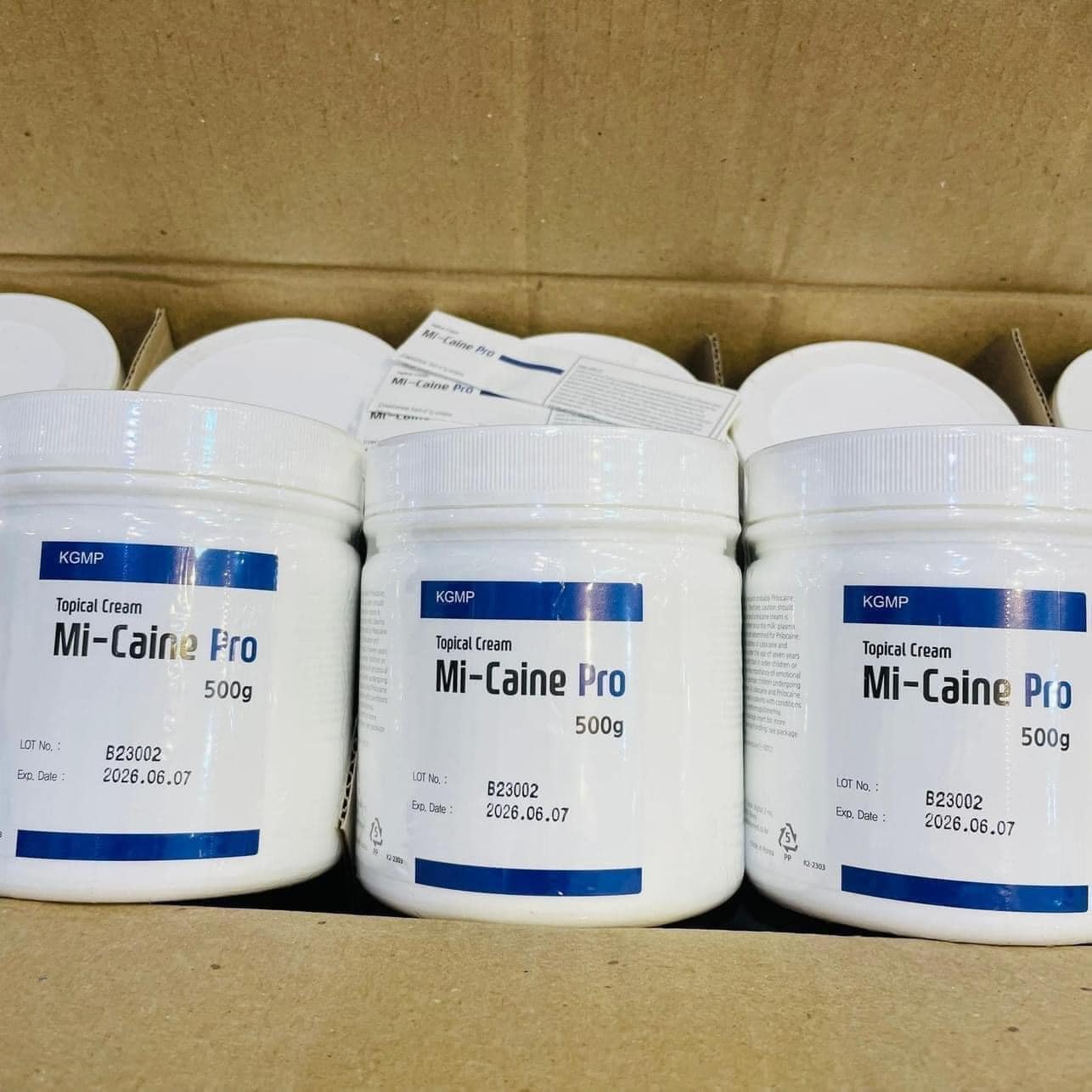 Kem Ủ Tê Mặt Mi Caine Pro Hàn Quốc 500g