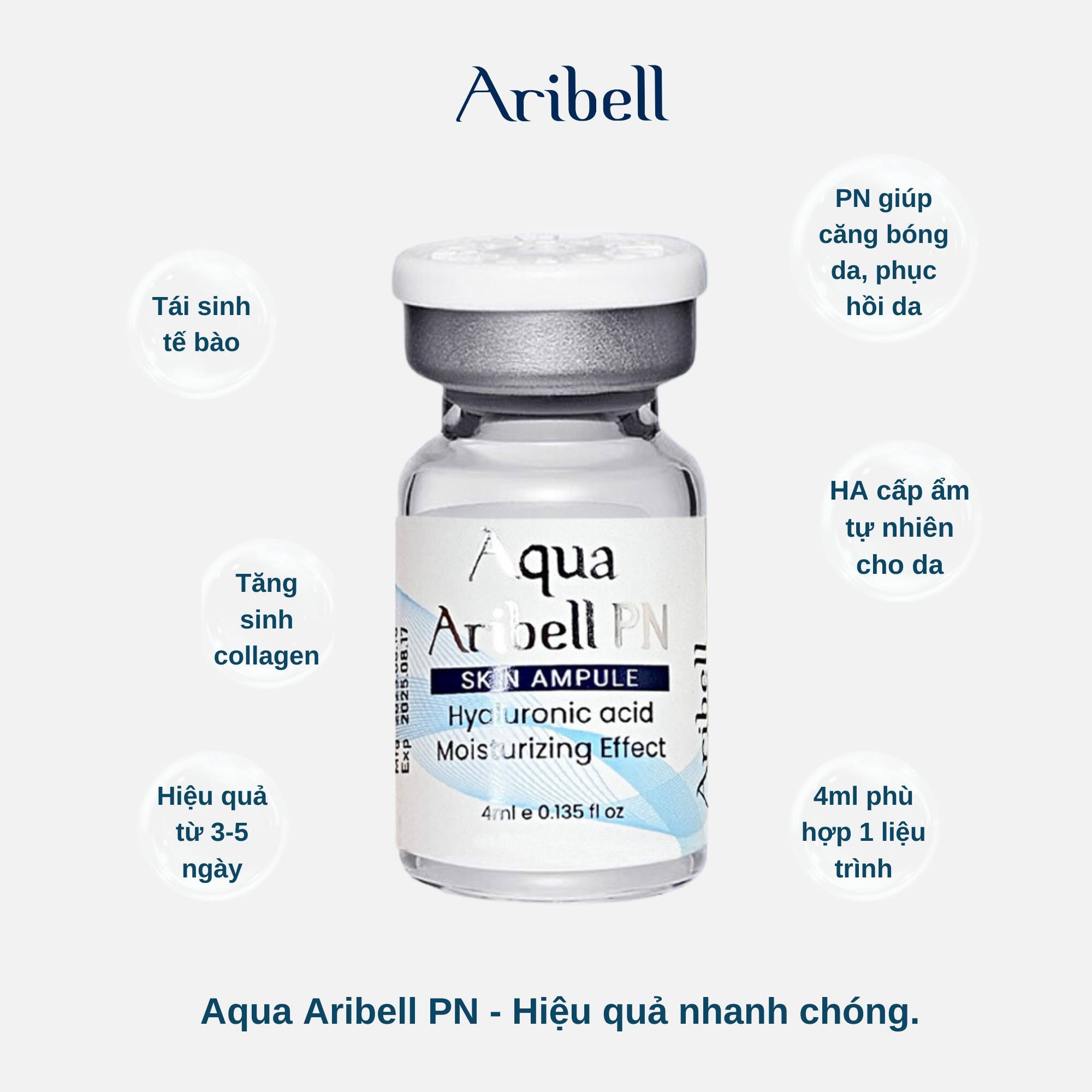 Tinh chất trẻ hóa căng bóng da Aqua Aribell PN từ DNA Cá Hồi