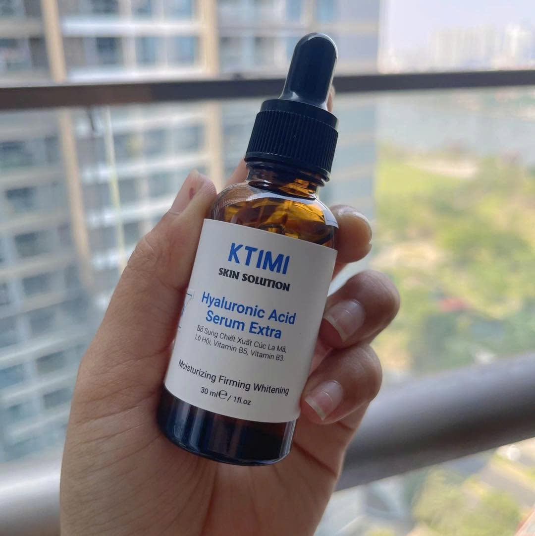 Bộ sản phẩm trẻ hoá da Ktimi - Retinol - Serum cấp ẩm - Serum vitamin C Ktimi