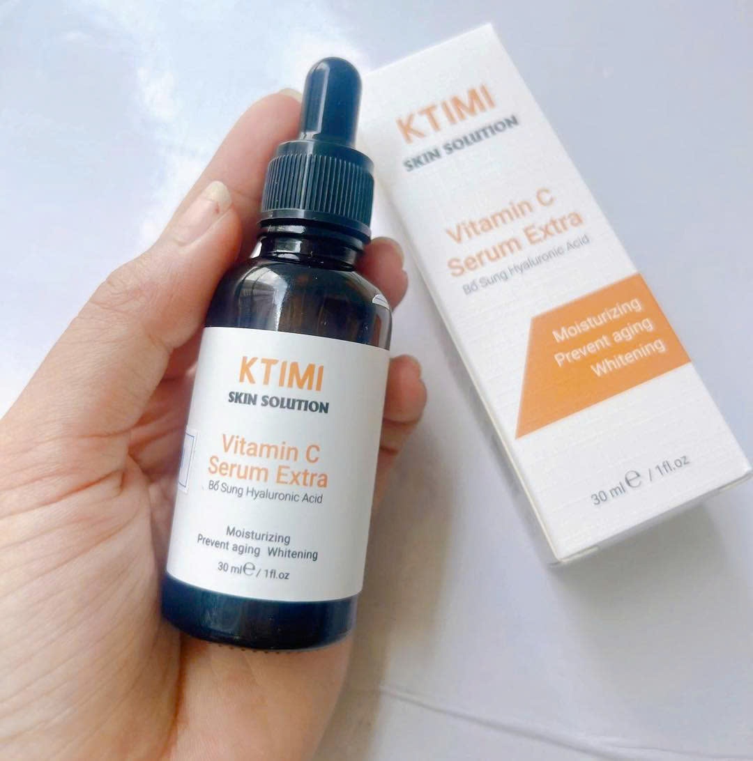 Bộ sản phẩm trẻ hoá da Ktimi - Retinol - Serum cấp ẩm - Serum vitamin C Ktimi