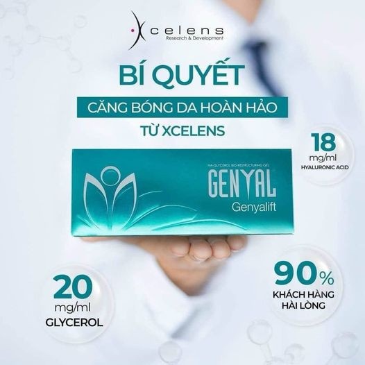 Meso Genyalift – Skin Booster thu nhỏ lỗ chân lông, trẻ hóa Genyal Thuỵ Sĩ - 1 lọ