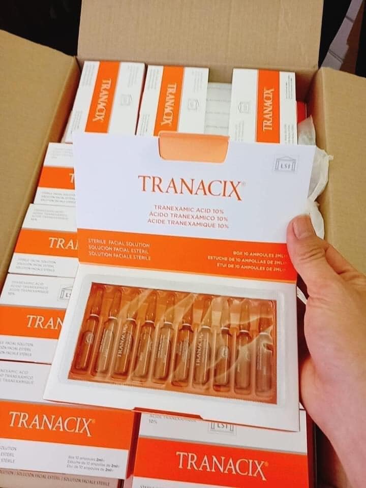 TINH CHẤT MESO TRỊ NÁM TRANACIX 10% LẺ 1 ỐNG 2ML