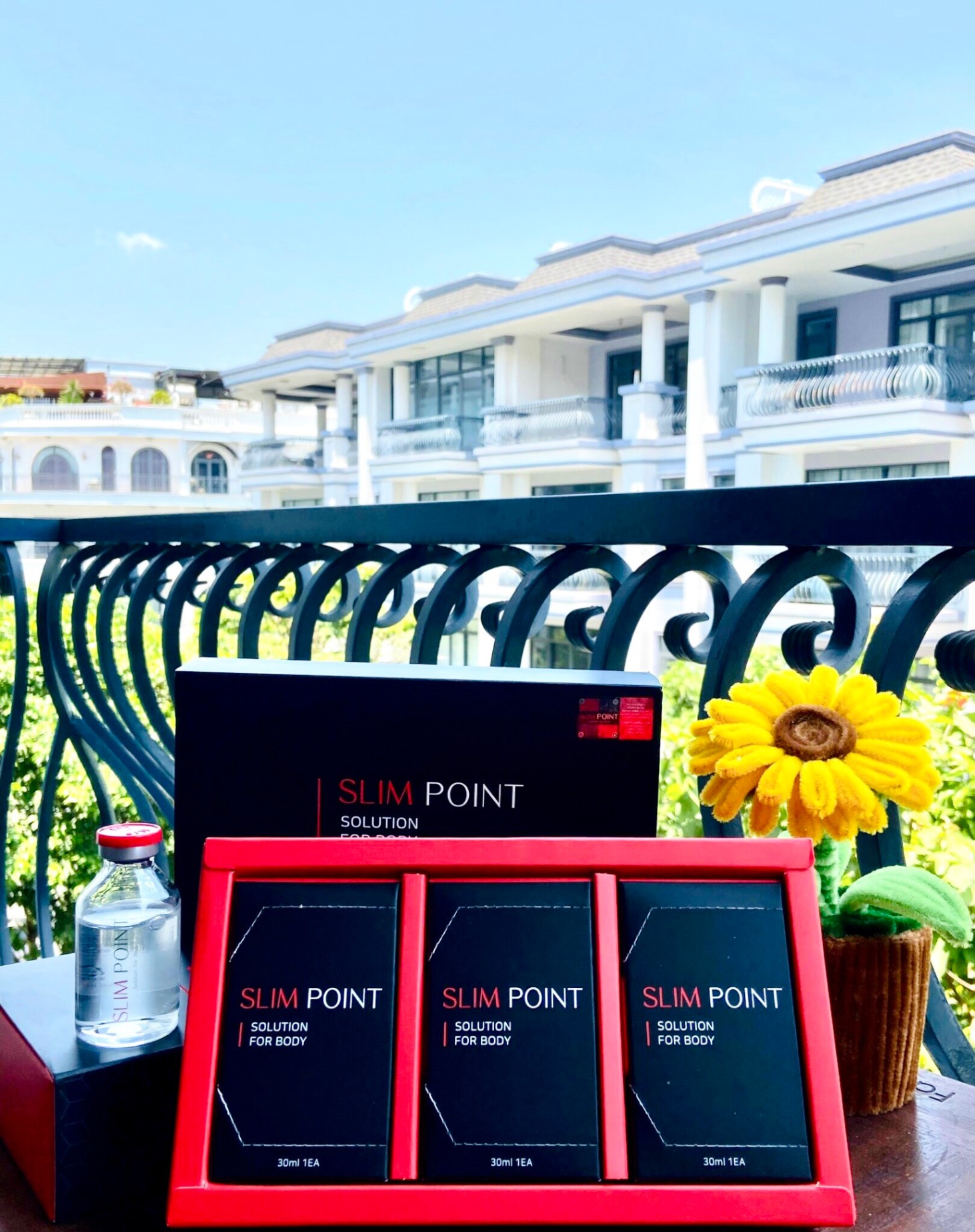 Tinh chất đốt mỡ giảm béo Slim Point Hộp 3 lọ