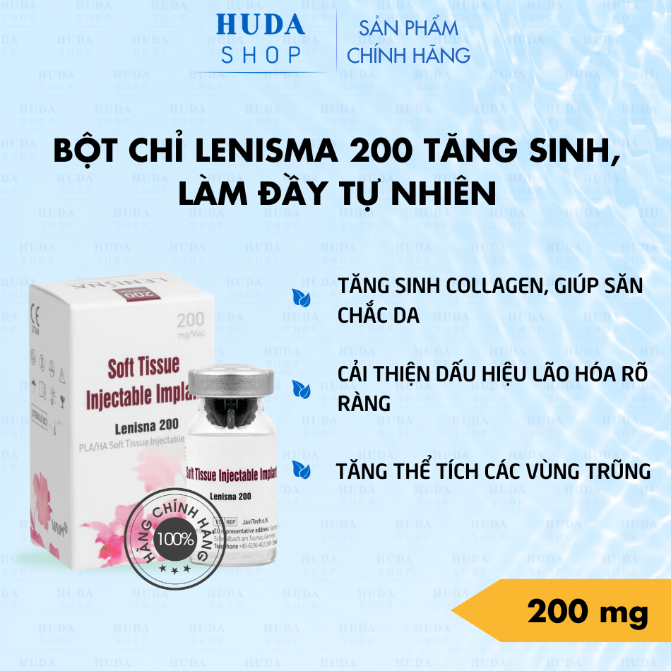 Bột Chỉ Sinh Học Tăng Sinh Và làm đầy PDLLA Juvelook 200mg Hàn Quốc