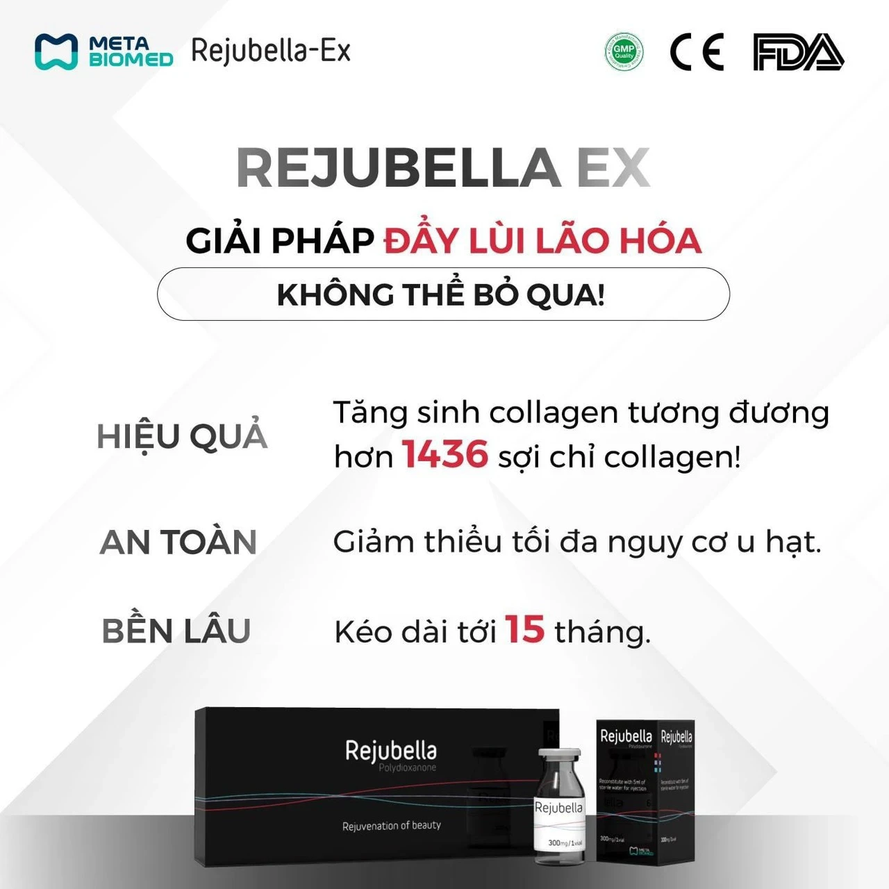 BỘT CHỈ REJUBELLA EX PDO