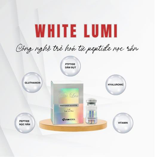 Meso trẻ hoá trắng sáng da White Lumi lọ 5ml