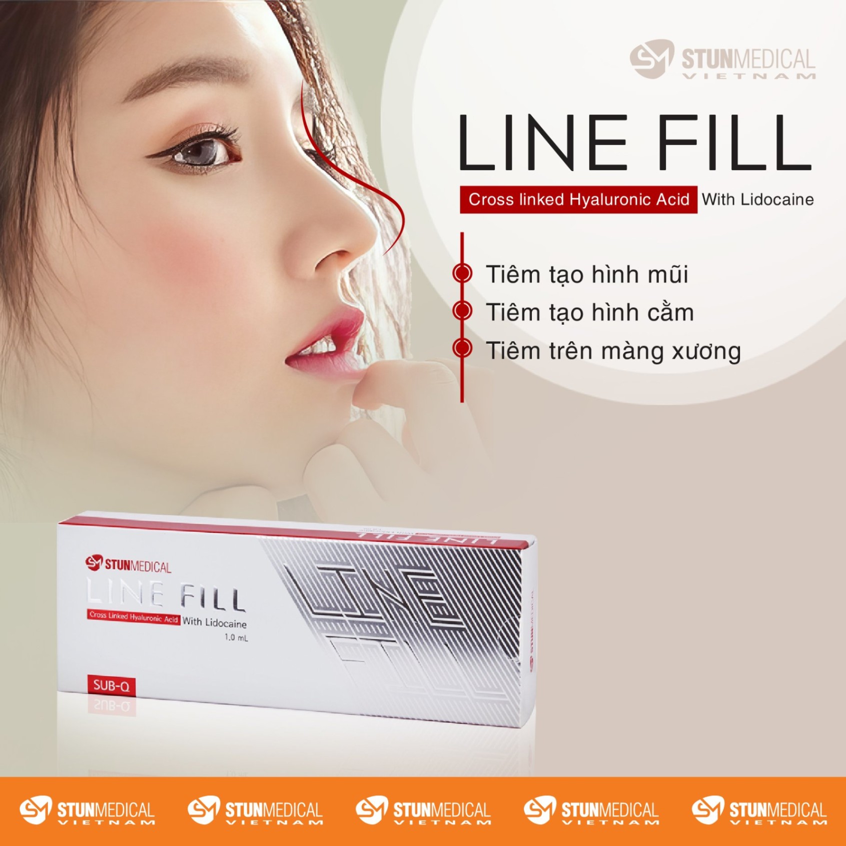 Chất làm đầy filler cứng LINE FILL SUB-Q 1ml