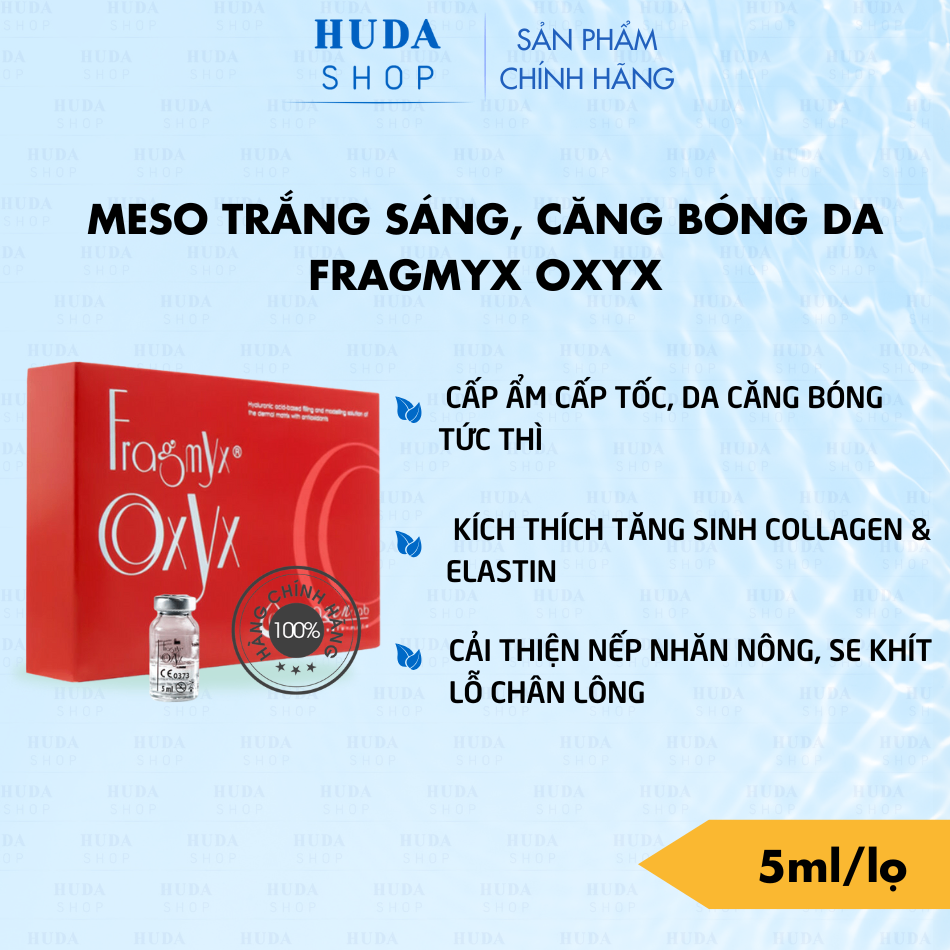 Fragmyx Oxyx – Huyết thanh làm sáng, tái tạo da và ngăn lão hóa  lẻ 1 Lọ 5ml