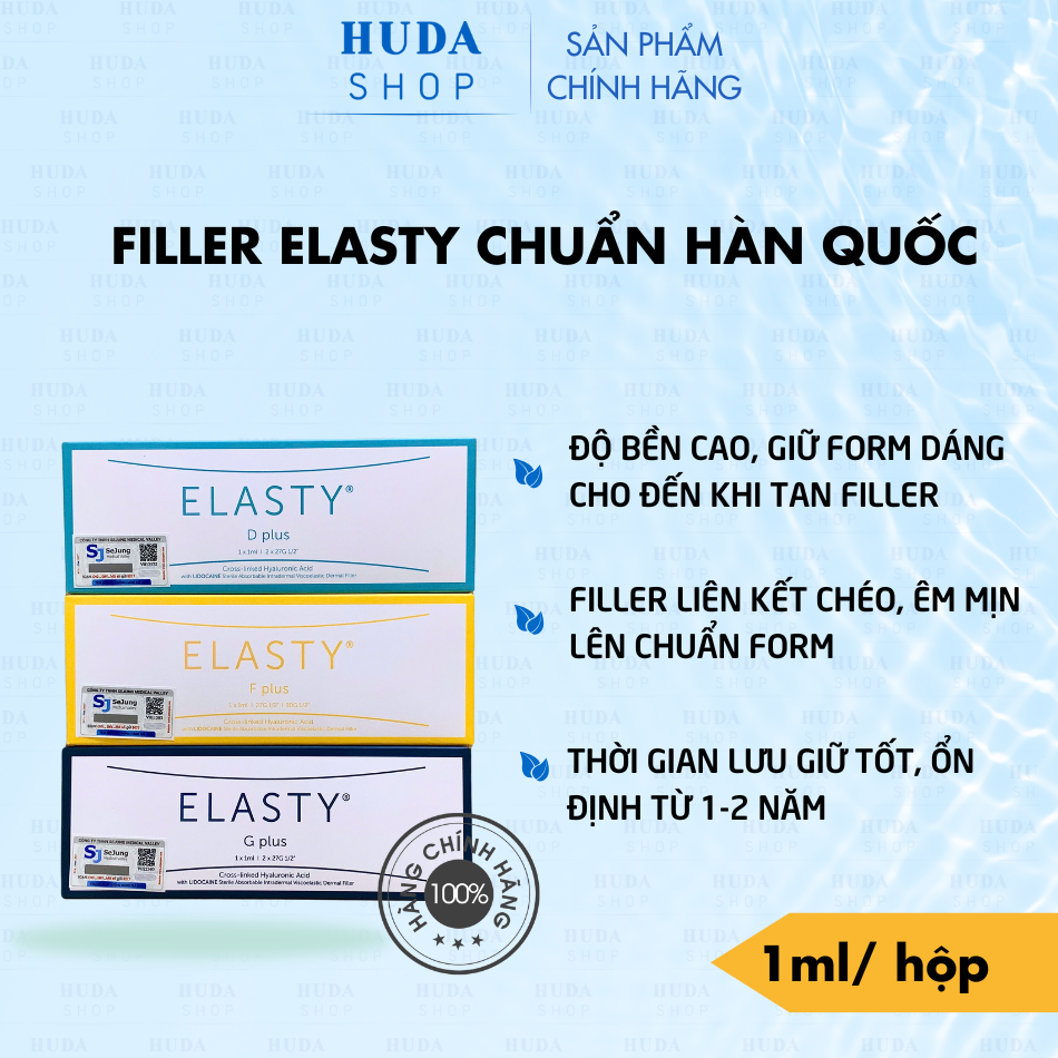 Filler Elasty Hàn Quốc hàng công ty