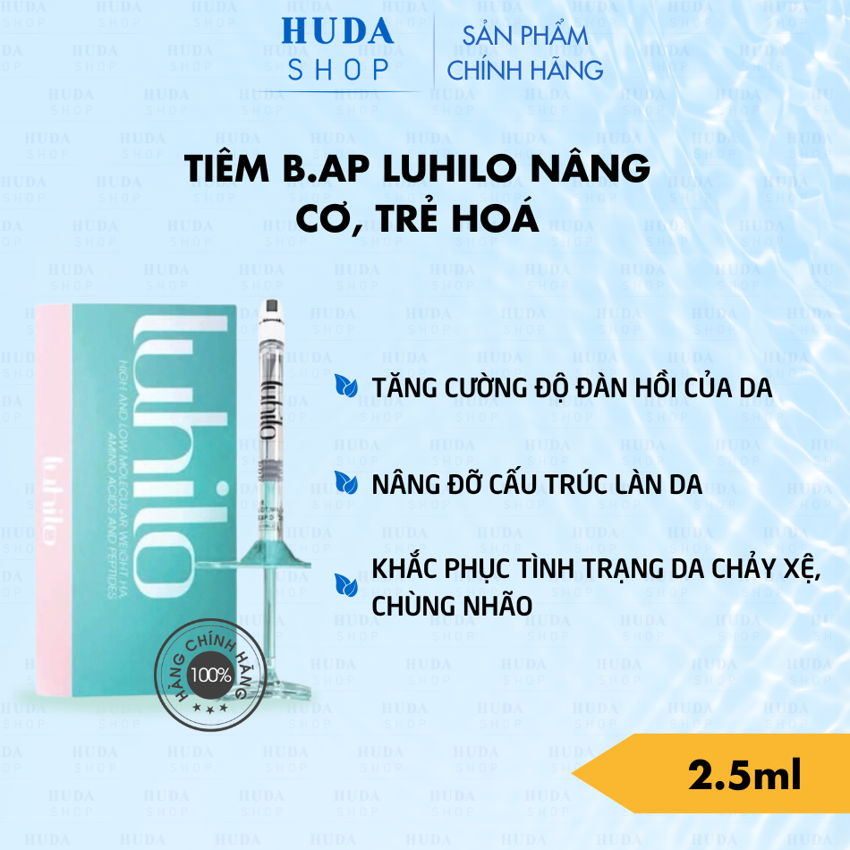 TIÊM B.AP LUHILO NÂNG CƠ, TRẺ HOÁ