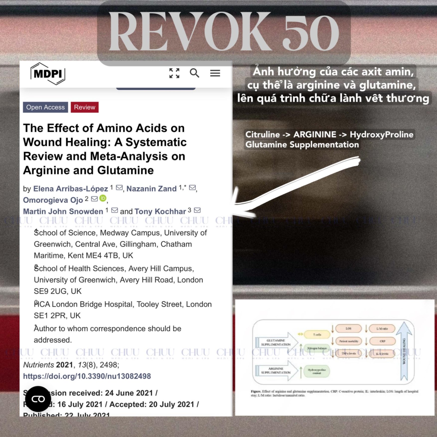REVOK50 - Tinh chất nâng cơ, trẻ hoá toàn diện