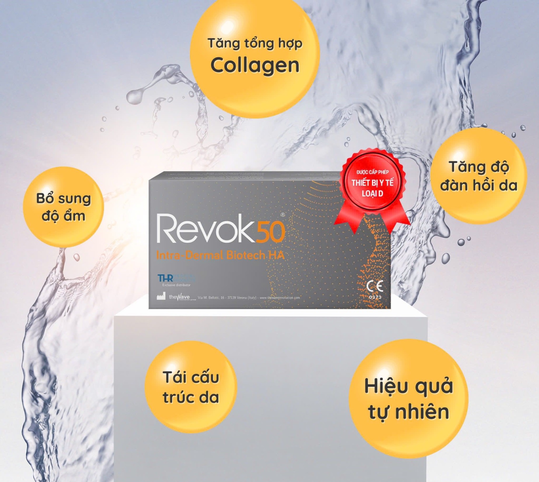 REVOK50 - Tinh chất nâng cơ, trẻ hoá toàn diện