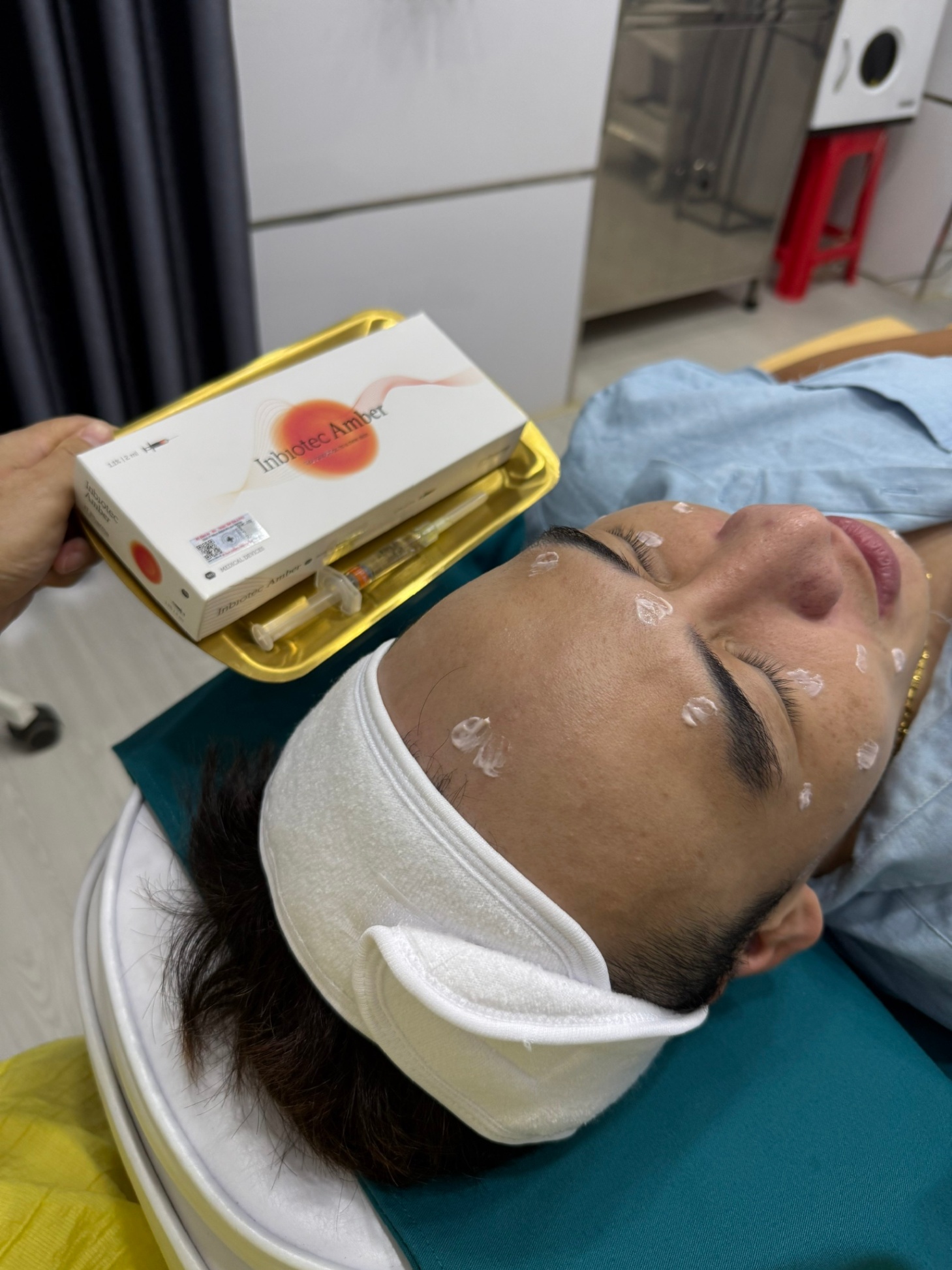 Tiêm B.A.P trẻ hoá đa tầng Inbiotec Amber