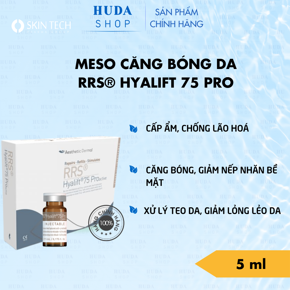 MESO CĂNG BÓNG DA RRS HYALIFT SKIN TECH 75 PRO 5ML
