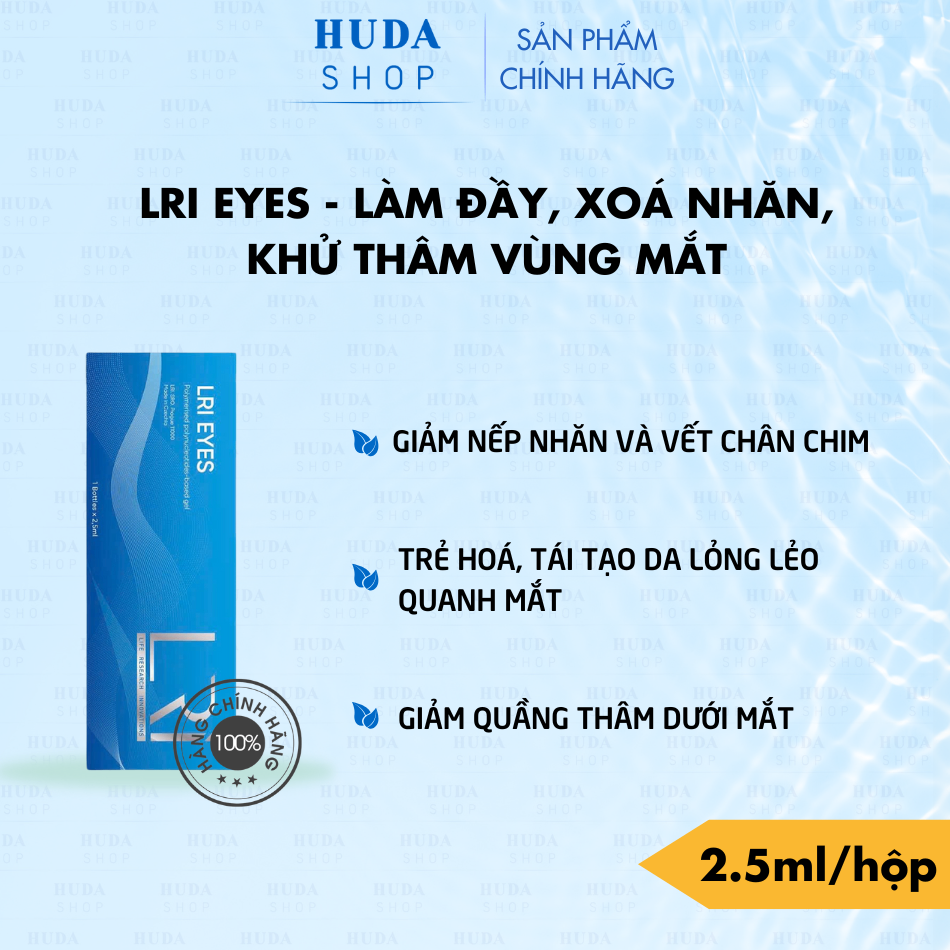 Tinh chất mờ thâm, trẻ hoá vùng mắt Lri Eyes