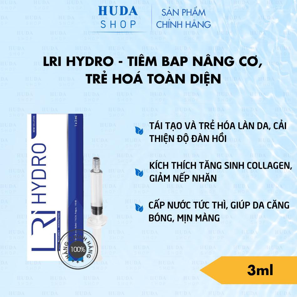 Tinh chất trẻ hoá, nâng cơ Lri Hydro