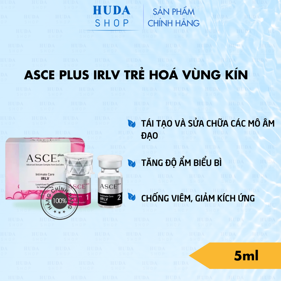 ASCE Plus IRLV – Trẻ Hóa & Khôi Phục Sức Khỏe Vùng Kín