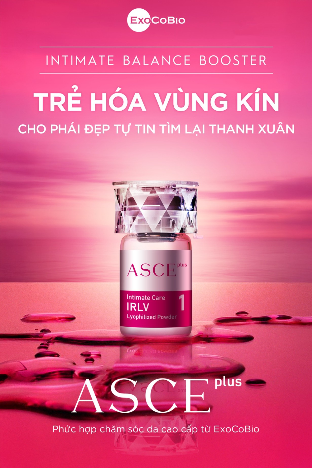 ASCE Plus IRLV – Trẻ Hóa & Khôi Phục Sức Khỏe Vùng Kín