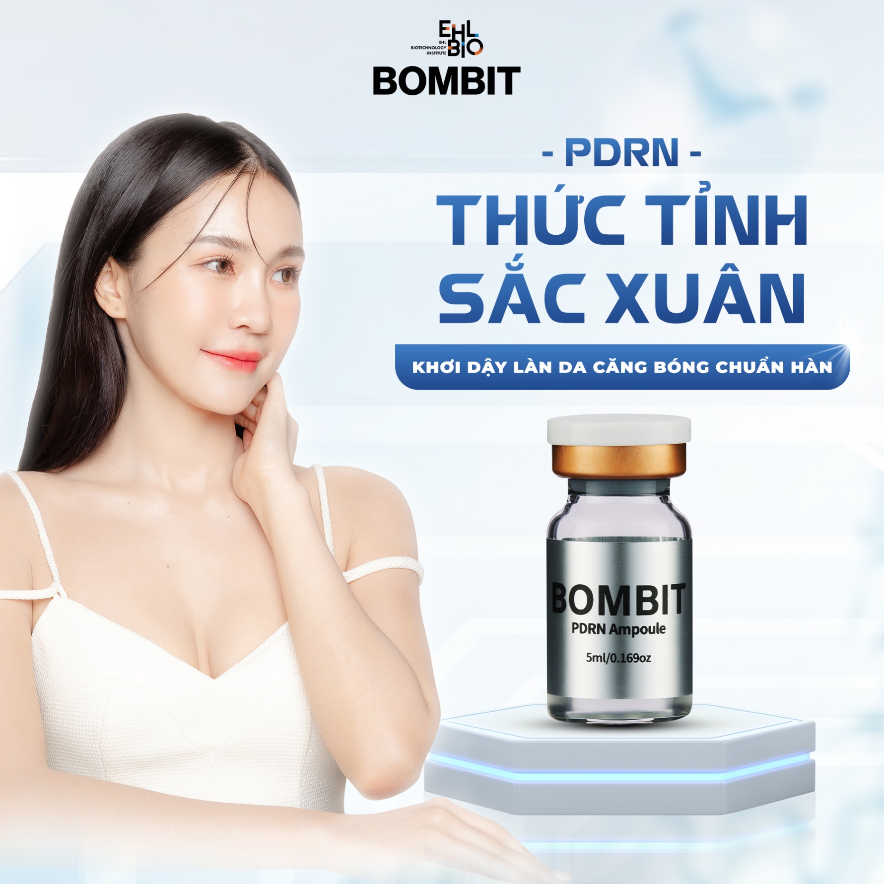 BOMBIT PDRN Meso trẻ hóa da từ tế bào gốc cá hồi
