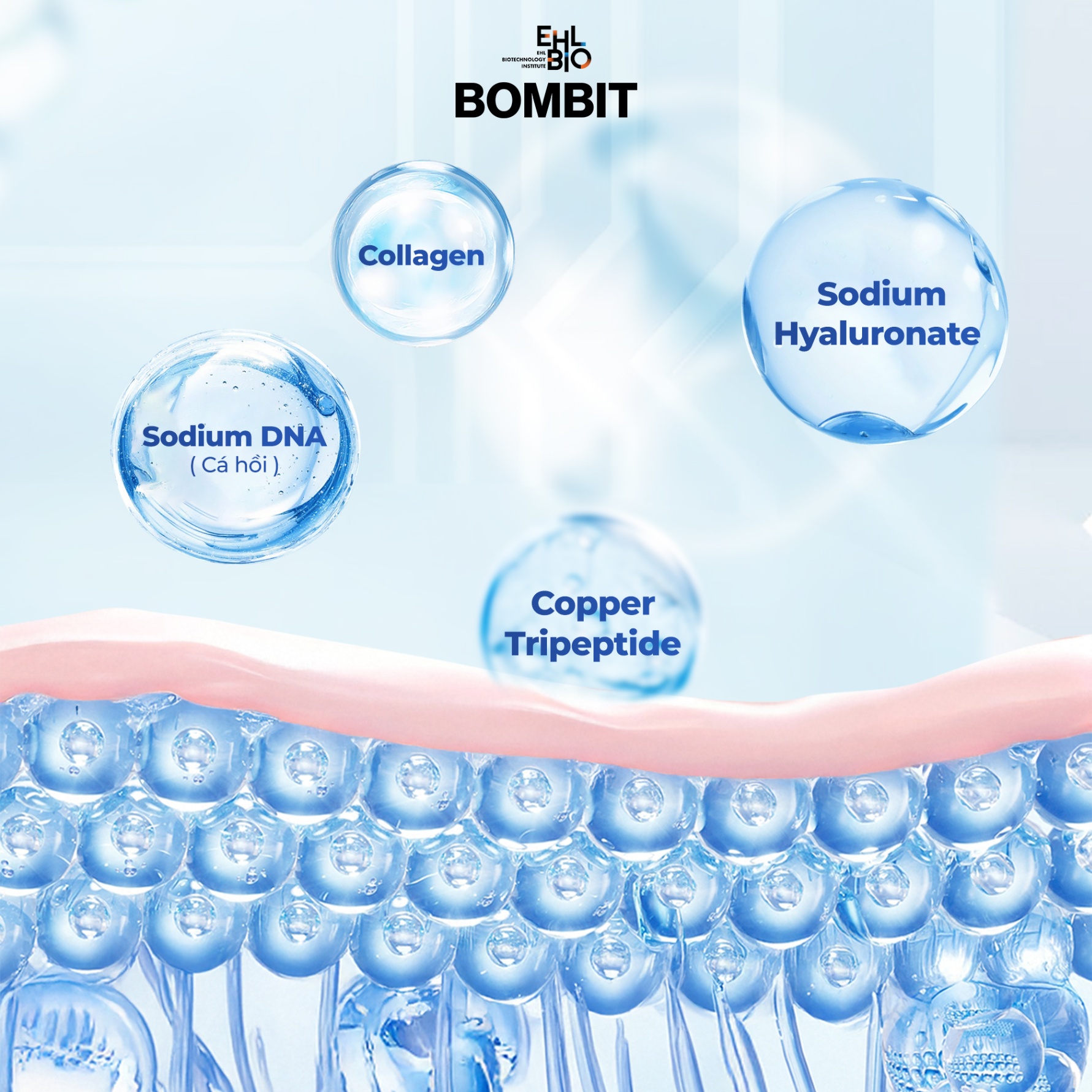 BOMBIT PDRN Meso trẻ hóa da từ tế bào gốc cá hồi