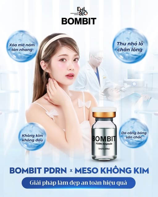 BOMBIT PDRN Meso trẻ hóa da từ tế bào gốc cá hồi