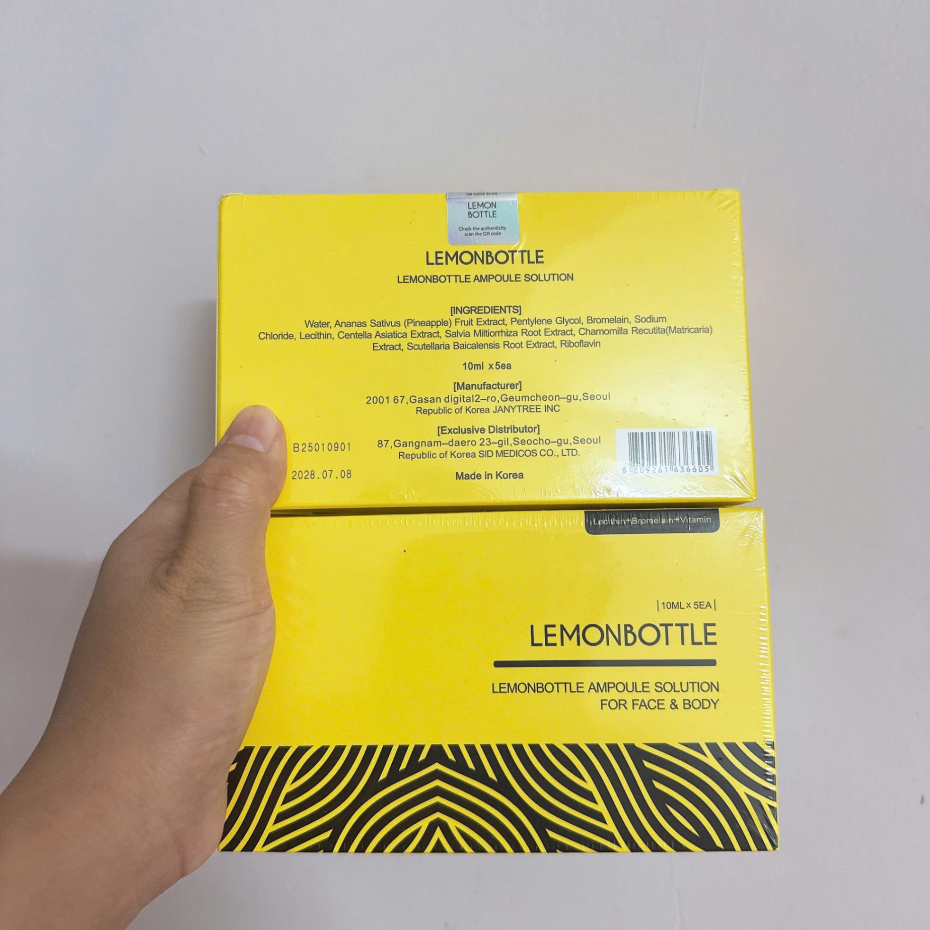 Tinh chất tan mỡ giảm mỡ Lemon bottle lẻ 1 lọ