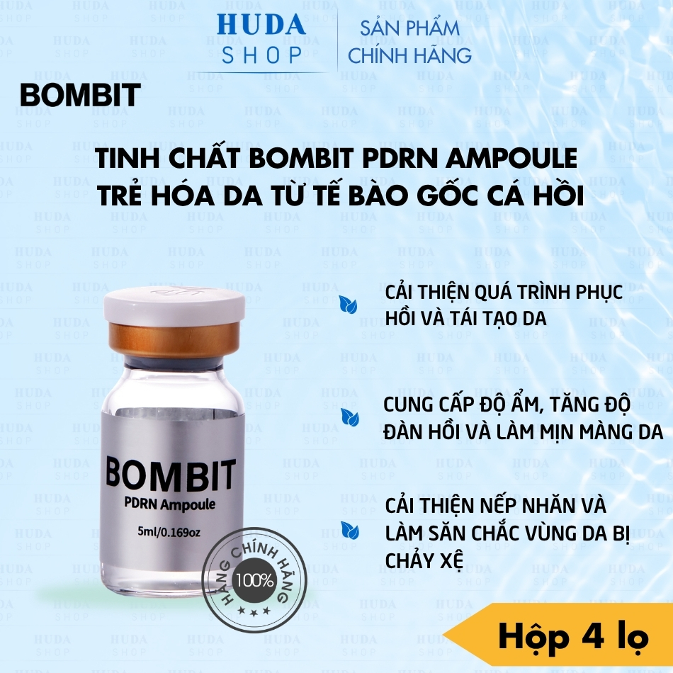 BOMBIT PDRN Meso trẻ hóa da từ tế bào gốc cá hồi