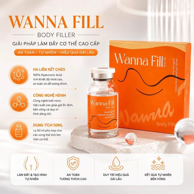 Chất Làm Đầy Body Wanna Fill Soft S Chính Hãng