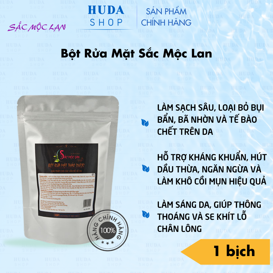 Bột Rửa Mặt Sắc Mộc Lan