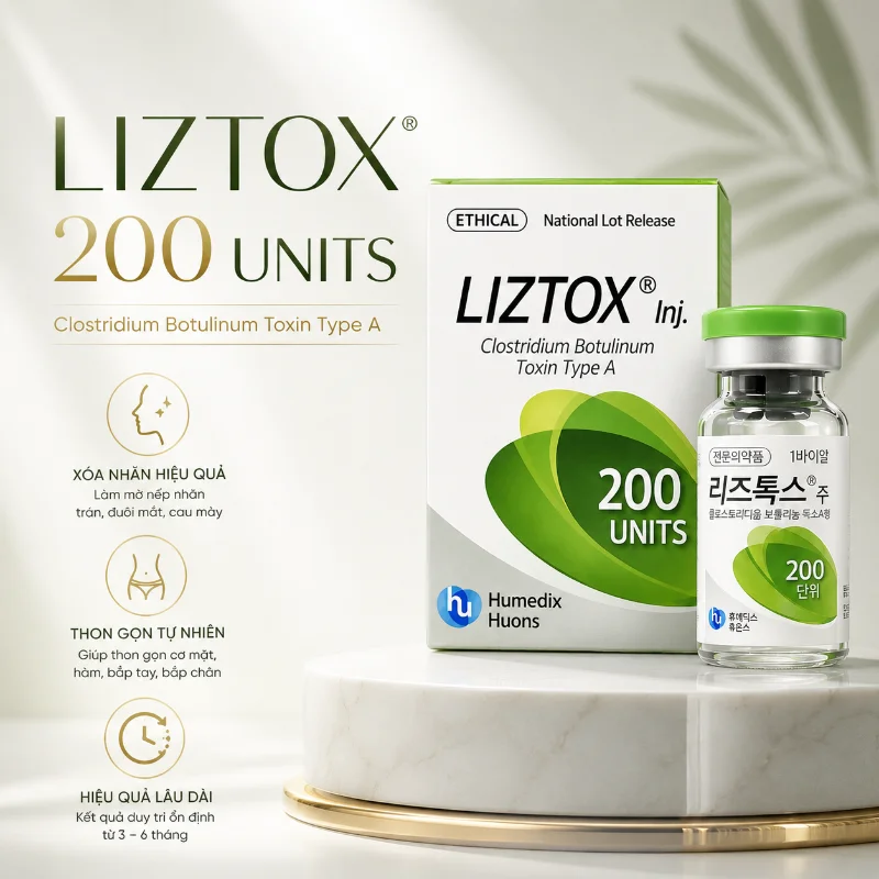 Botox Liztox 200 Units Chính Hãng