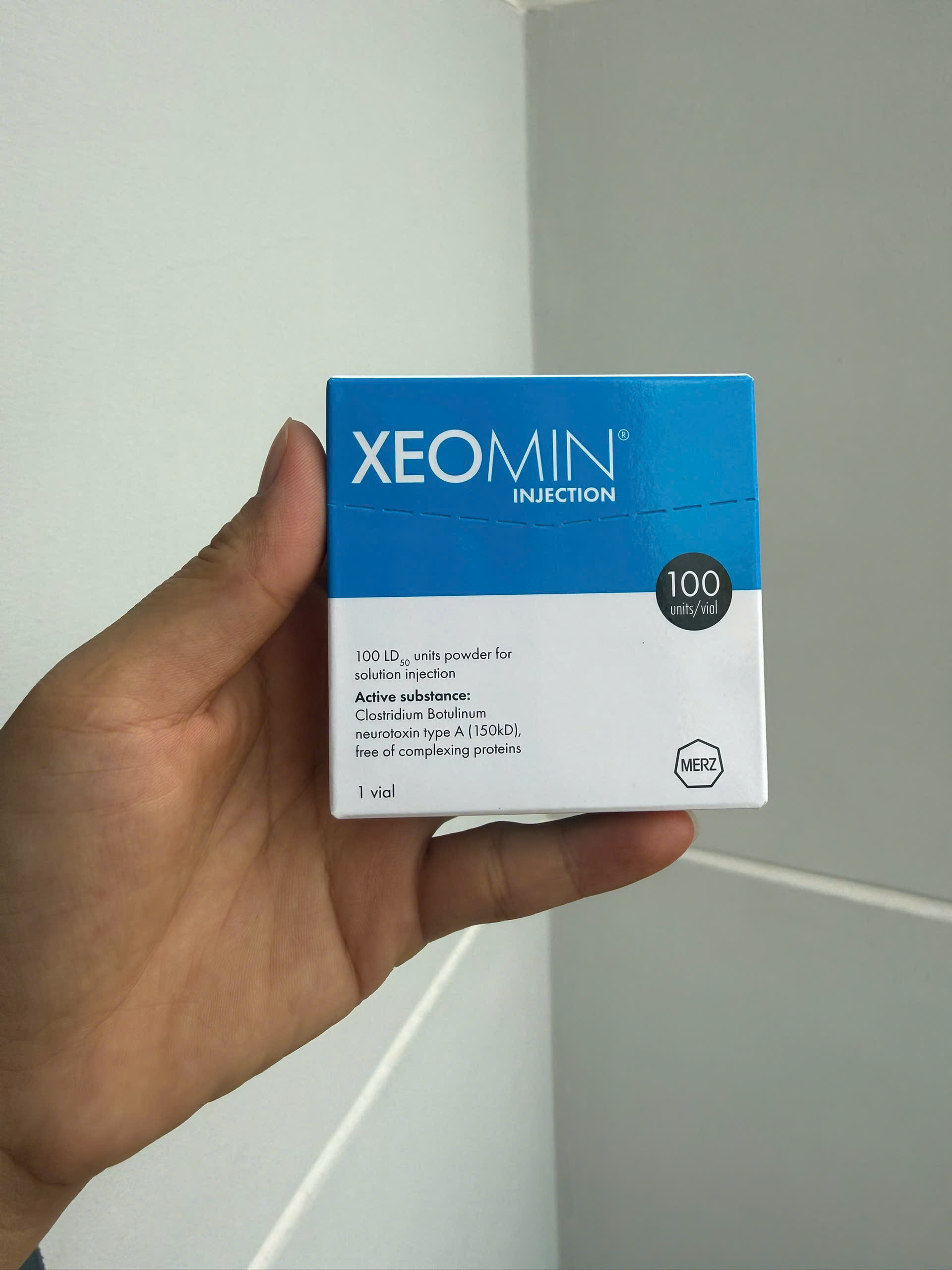 Botox giảm nếp nhăn, nâng cơ mặt XEOMIN BOTULINUM TOXIN