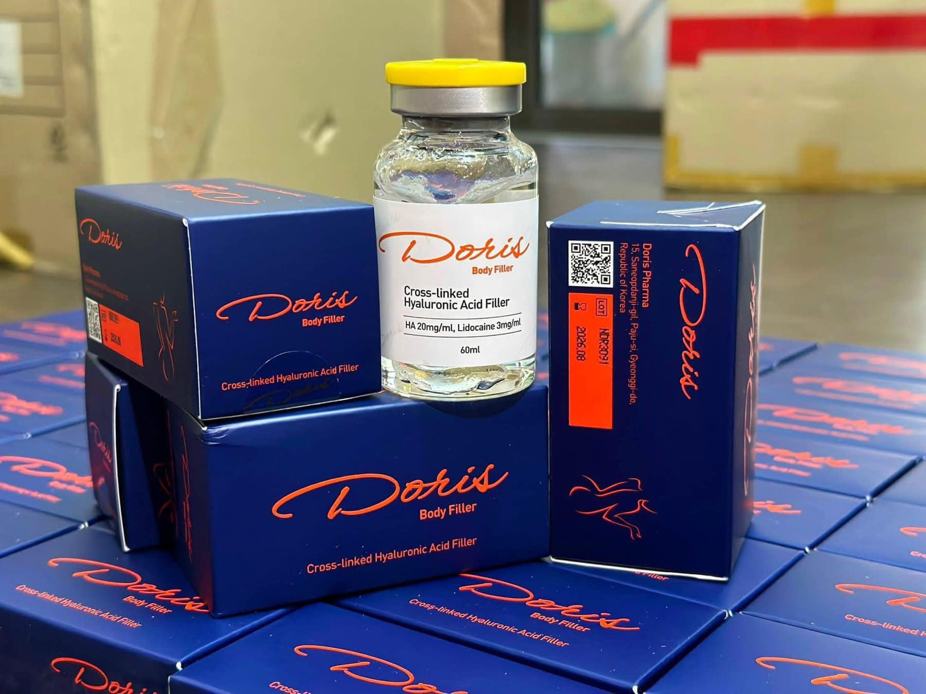 Doris Body Filler – Chất Làm Đầy Cơ Thể Cao Cấp: Tạo Hình Ngực, Mông, Mu Bàn Tay/Bàn Chân