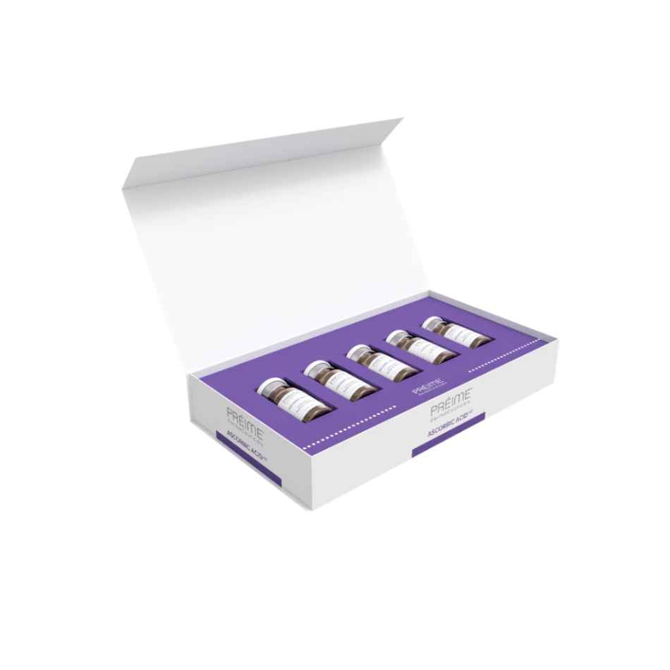 Dung dịch chống oxy hoá dưỡng sáng da Préime DermaCeuticals Ascorbic Acid + NT Antioxidant Radiace Solution