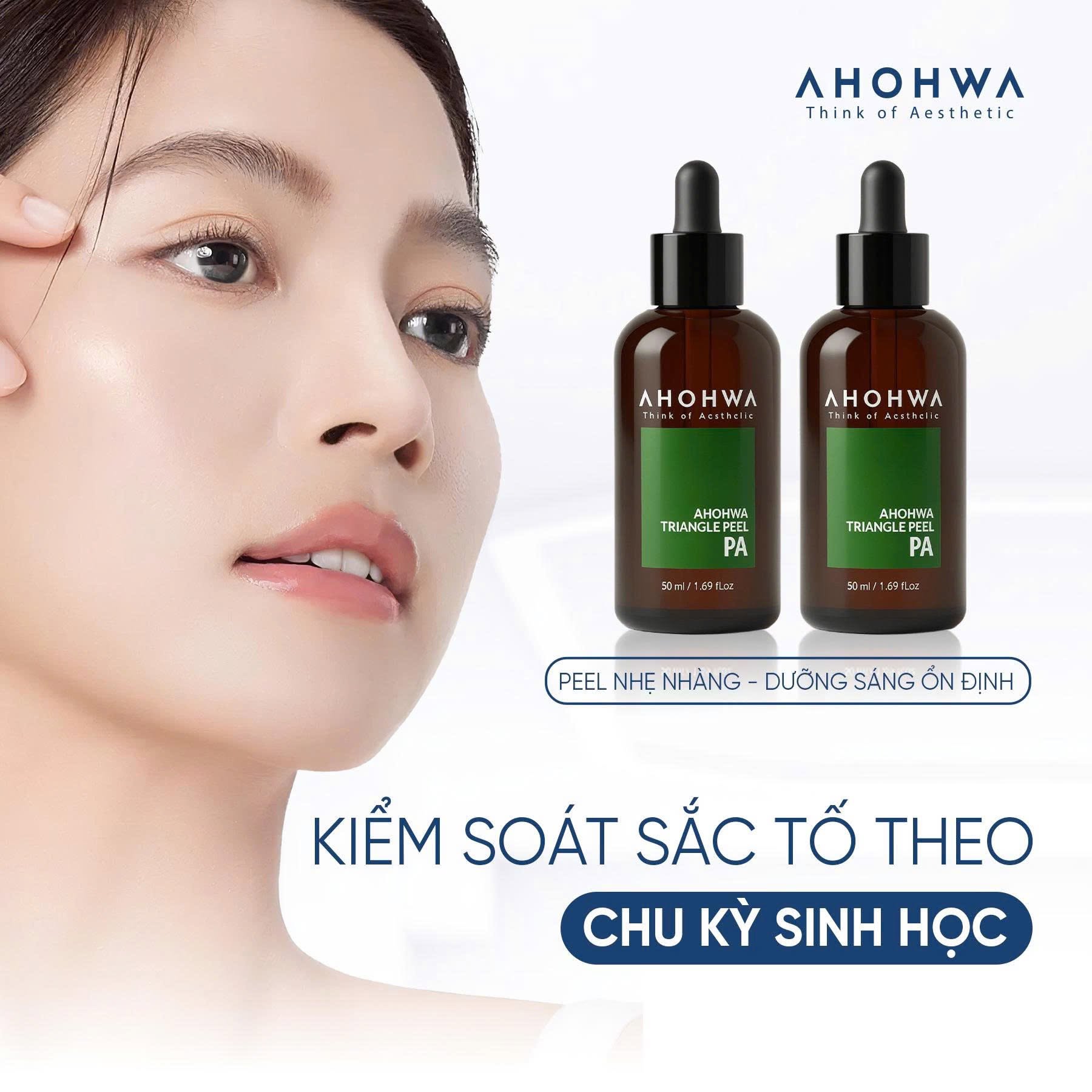 Dung dịch peel dành cho mọi loại da Ahohwa Triangle Peel Pa