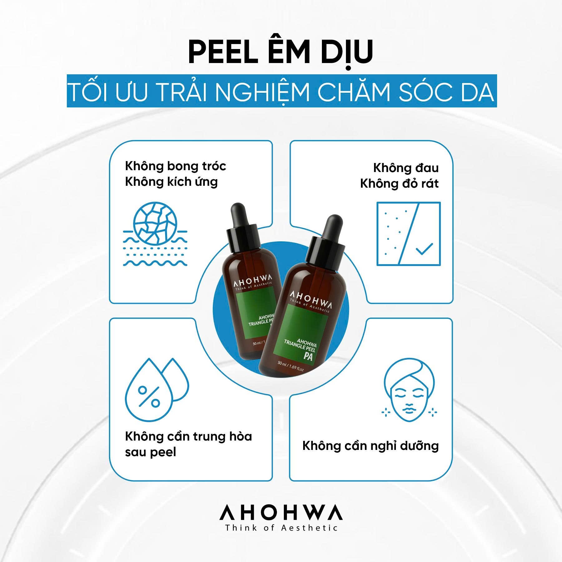 Dung dịch peel dành cho mọi loại da Ahohwa Triangle Peel Pa