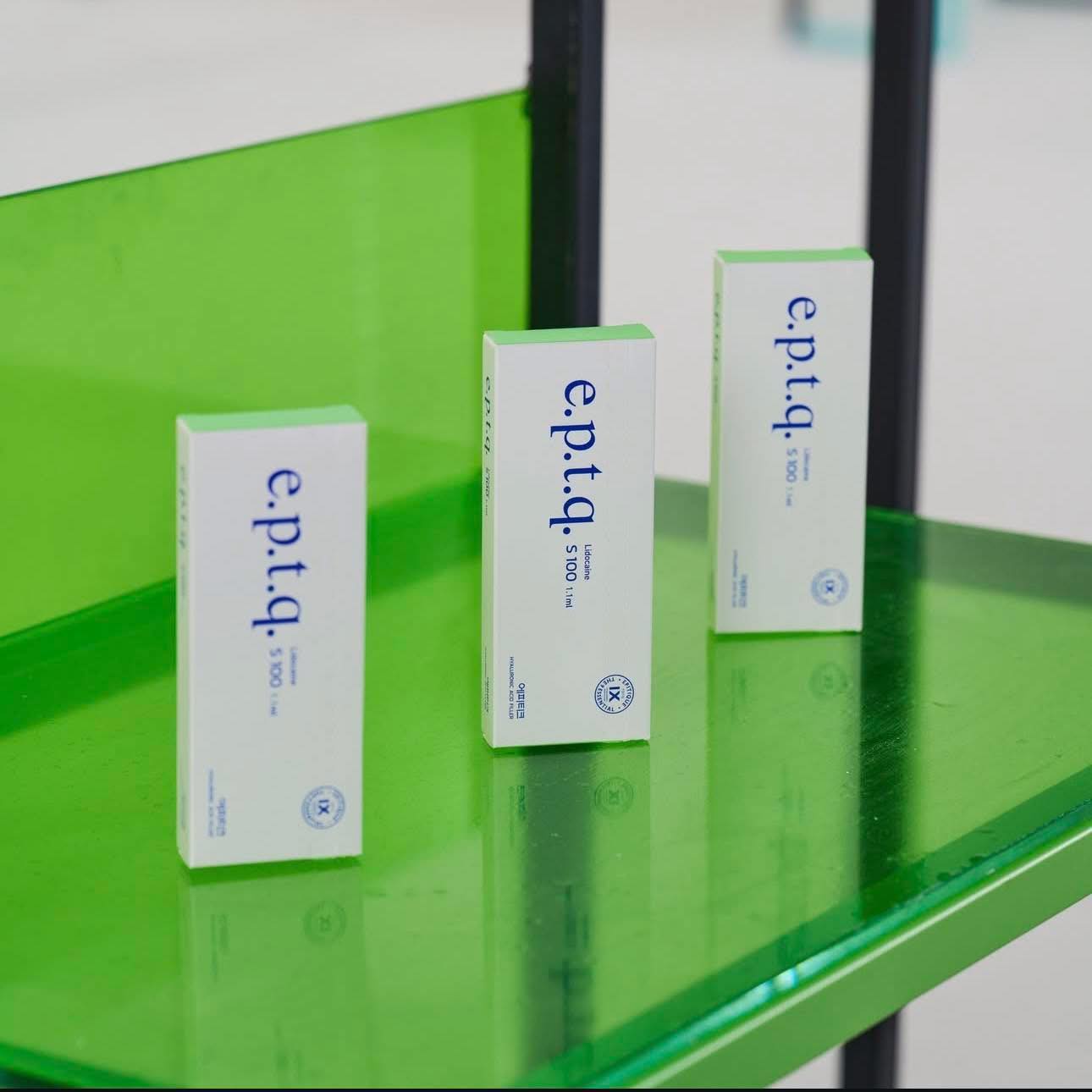 Filler EPTQ S100 (Mềm): Môi, Thái dương, Hốc mắt.