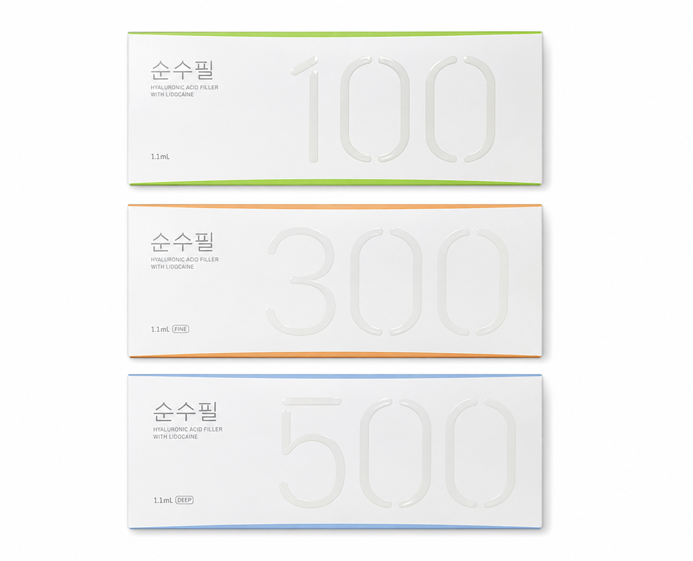 Filler EPTQ S500 (Cứng): Tiêm tạo hình cho Mũi, Cằm, Tiêm làm đầy các vùng rãnh sâu.