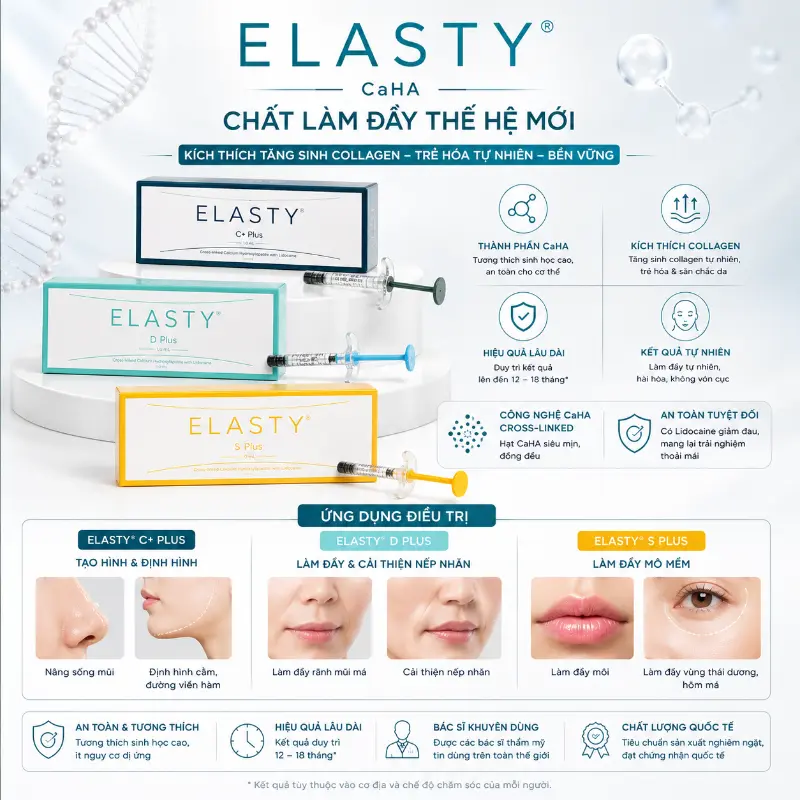 Chất Làm Đầy HA Elasty Hàn Quốc Chính Hãng - Hàng Công Ty