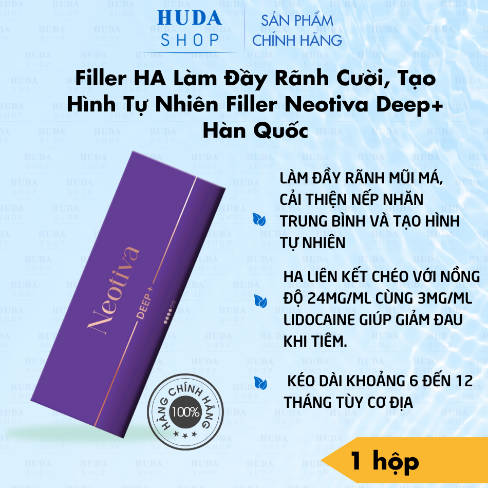 Chất Làm Đầy HA Neotiva Deep+ Hàn Quốc Chính Hãng