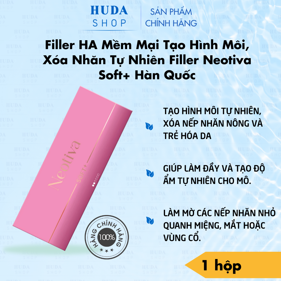 Chất Làm Đầy HA Neotiva Soft+ Hàn Quốc Chính Hãng